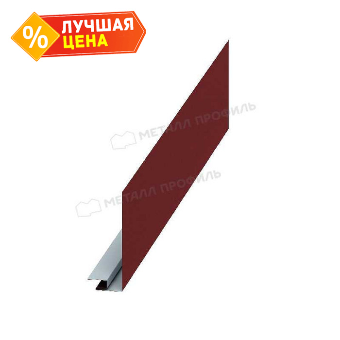 Планка карнизного свеса сложная 185х50х2000 (ПЭ-01-3011-0.45)